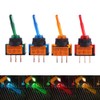 Toggle Switch, Pack of 4 12 V 20 A LED