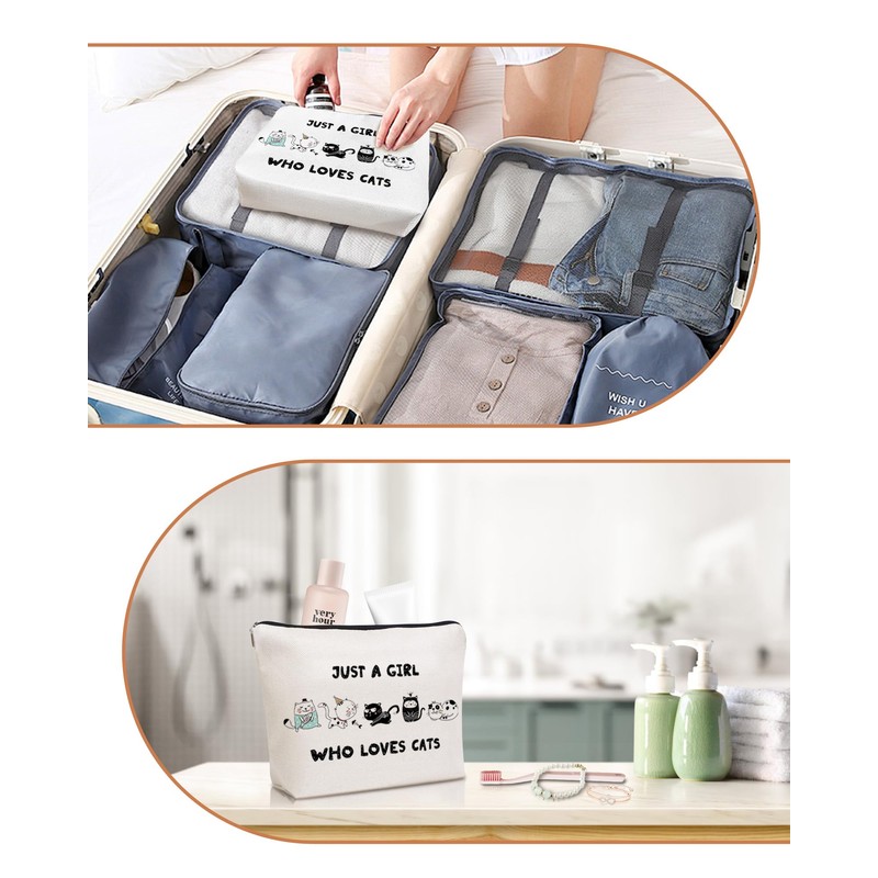 ASDIIT Cute Makeup Bag, Cat-I