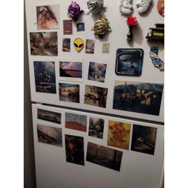 Thomas Kinkade "Heading Home" Art Fridge Magnet NEW 4x5 1/2"