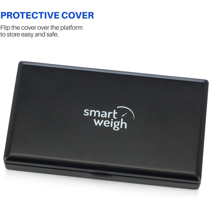 Smart Weigh Digital Pocket Gram Scale,100g x 0.01g Digital Gram