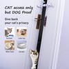 Neobay Door Latch with Door Stopper. Keep Dog Out of