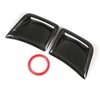 Carbon Fiber Front Bumper Side Vent Cover Replacement for STI
