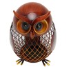 Owl Piggy Bank Owl Shaped Metal Coin Box Handwork Crafting