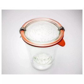 Weck Canning Jar 743 - Weck Mold Jar made of Transparent Glass - Eco-Friendly