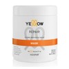 Yellow Mascarilla reestructurante Repar, Almendra y Cacao, Amarillo - 1000 ml