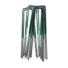 G&B Garden Half Green Artificial Grass Pegs to Pin, Astro