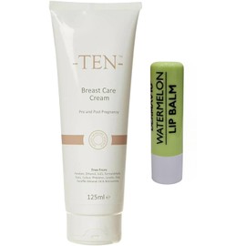 Breast Care Cream Helping To Firm Skin And Improve Elasticity 125ML With Free WaterMelon Lip Balm
