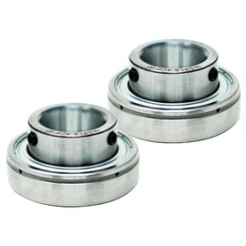 MAPLE ACE SB205-16 Insert Bearing 1" Bore, Spherical OD, with Set Screws (Qty 2)