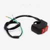JQ Motorcycle light handle parts switch on/off button tuning / 오토바이 라이트 핸들 파츠 스위치 온오프 버튼 튜닝