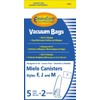 EnviroCare Replacement Anti-Allergen Vacuum Bags for Miele F,J,M Canisters 5
