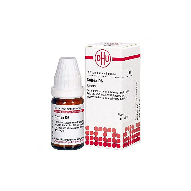 DHU Coffea D6 Tablets, Pack of 80 Tablets