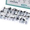 PENGLIN 200 PCS Electrolytic Capacitors Aluminum Electrolytic Capacitor Kit Electronic