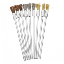 MAGICLULU 1 Set Electric Wire Brush for Drill Attachment High Strength Copper Horsehair Brushes for Removal Polishing Heavy Duty Cleaning Compatible with Electric Hand Drills