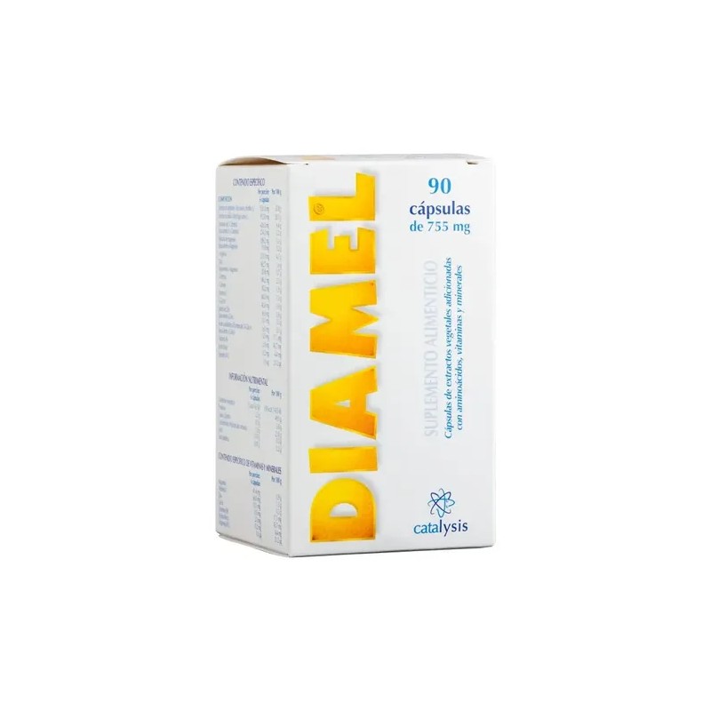 Diamel Catalysis Suplemento Nutricional 90 Cápsulas Para Control de Glucosa