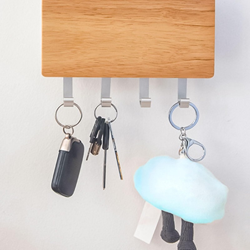 VIDETOL 200 Pcs Key Rings, 30mm Key Ring Hoop, Metal
