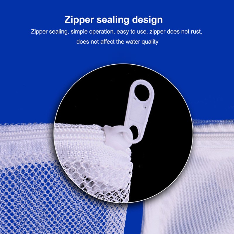 10PCS Fish Tank Filter Media Bags Fine Mesh Aquarium Nylon
