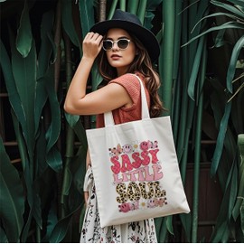 Forest Charger Butterfly Flower Tote Bag for Women - Preppy Pink Canvas Shoulder Bag, Retro Leopard Print Beach Bag, Trendy Lightweight Shopper Tote for Women