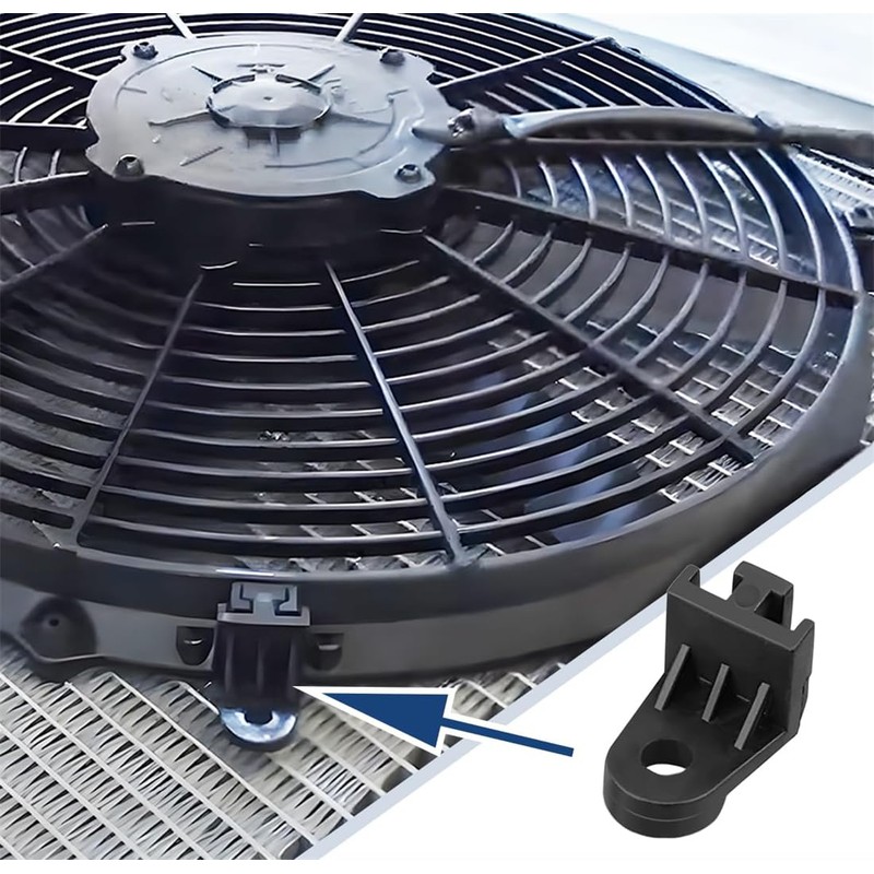 Oispyer 4PCS Electric Radiator Fan Mounting Kit, L Shape Fan