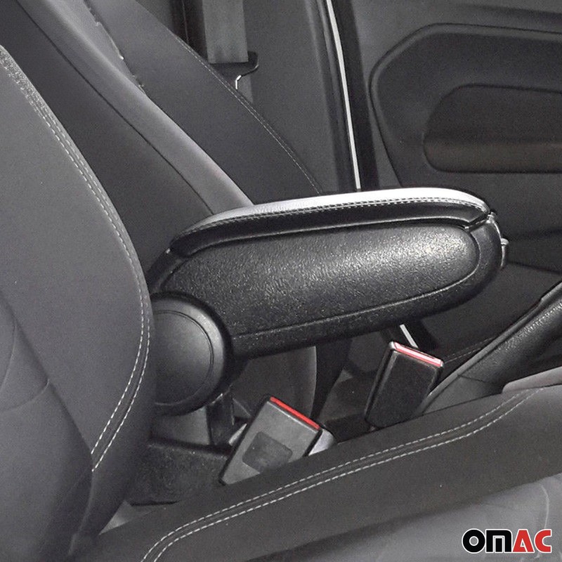 OMAC Black Center Console Armrest for Ford Focus 2012-2014 Plastic