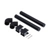 32mm Greenhouse Rainwater Gutter Water Butt Down Pipe Guttering Kits