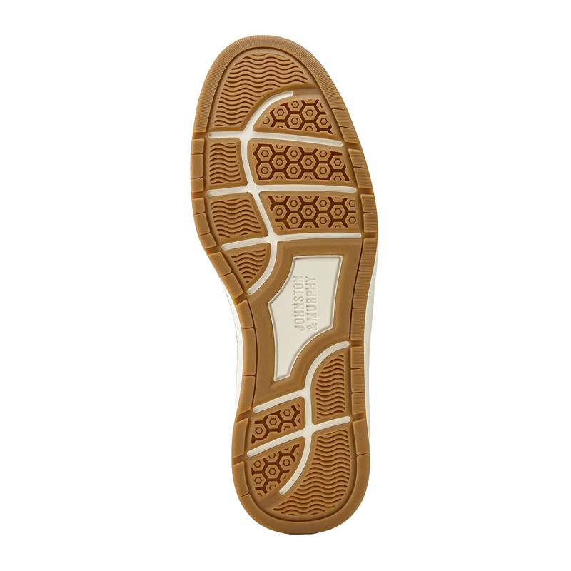 Johnston & Murphy Men's Daxton U-Throat Tan Full Grain 10.5