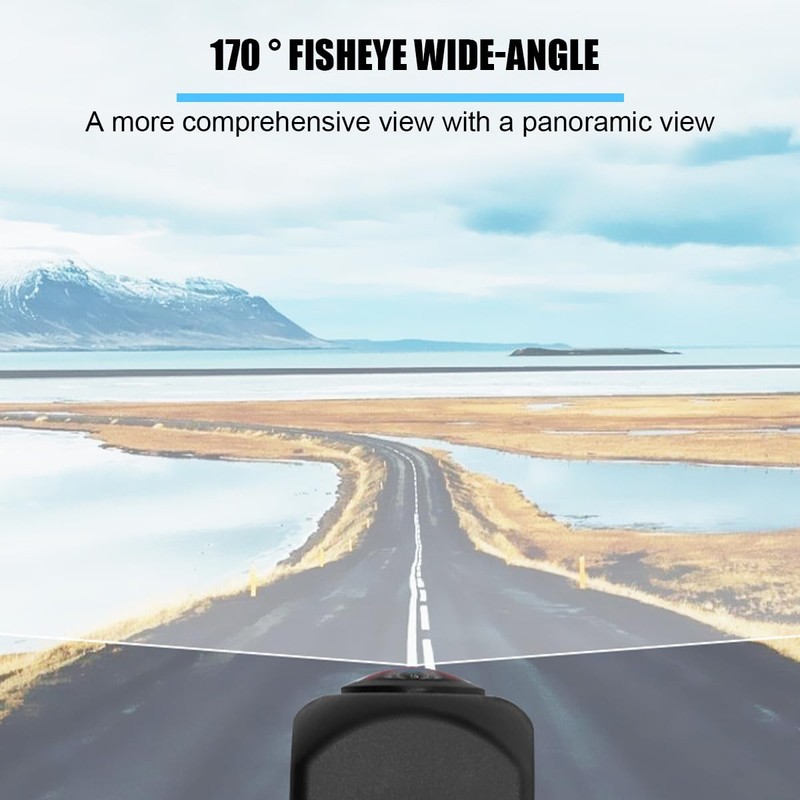 HZEL Car Spare Tire Backup Camera, Waterproof Auto Rear View