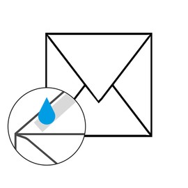 Paper24 Paper24 Square Envelopes 155 x 155 mm 120 g/m² Yellow Orange Pack of 25