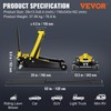 VEVOR Low Profile Floor Jack 4 Ton Heavy Duty Steel