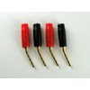 MG-M Pin Plug Mini Plug Speaker Terminal Gold Plated Set
