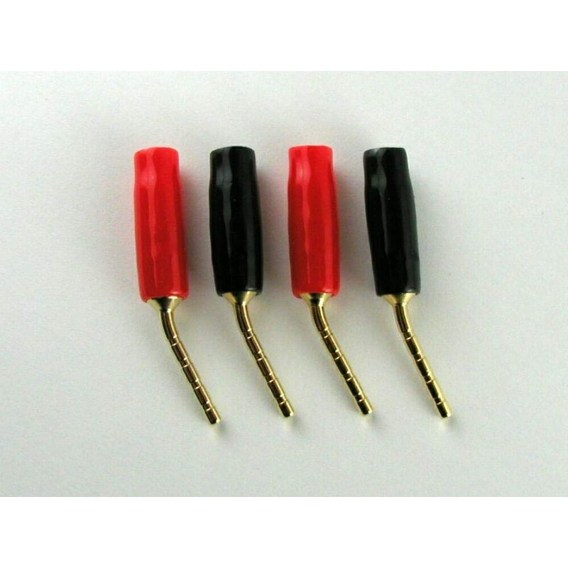 MG-M Pin Plug Mini Plug Speaker Terminal Gold Plated Set