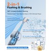 RANVOO [Vibrating & Flossing 2-in-1 AirJet Bubble Sonic Electric Toothbrush,