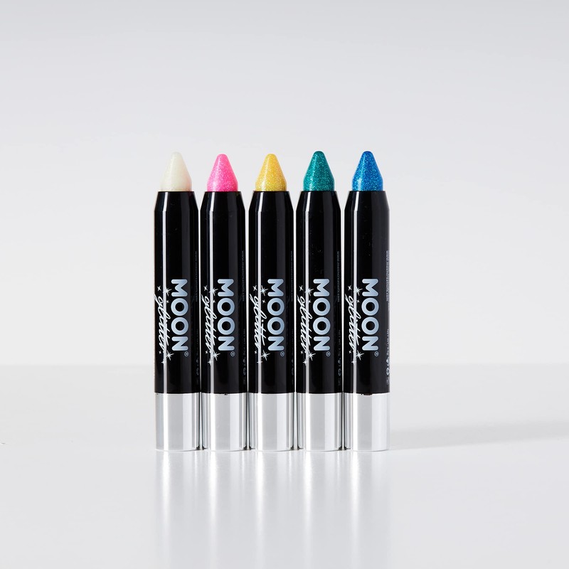 Moon Glitter Body Crayon Pen with Iridescent Glitter 3.5 g