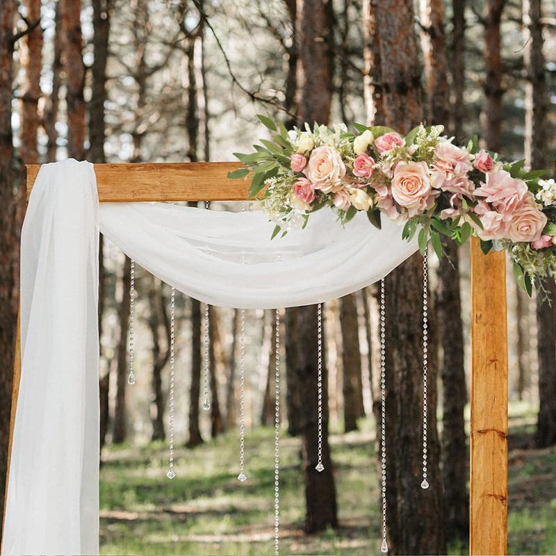 Wedding Arch Flowers | Rustic Flower Swag for Wedding Arch,Artificial