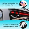 Gaizon 4 Pack Grab Handles Roll Bar Paracord Handgrip Handles