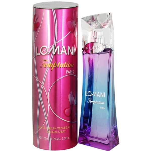 Lomani Temptation Eau de Parfum Spray for Women, 3.3 Ounce