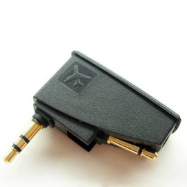 GAOHOU Airplane Headphone Adapter, Airplane 3.5mm Jack Audio Adapter Compatible with Bose QuietComfort 2 QC3 QC15 QC25 QC35 SoundLink AE2 AE2W Headphones