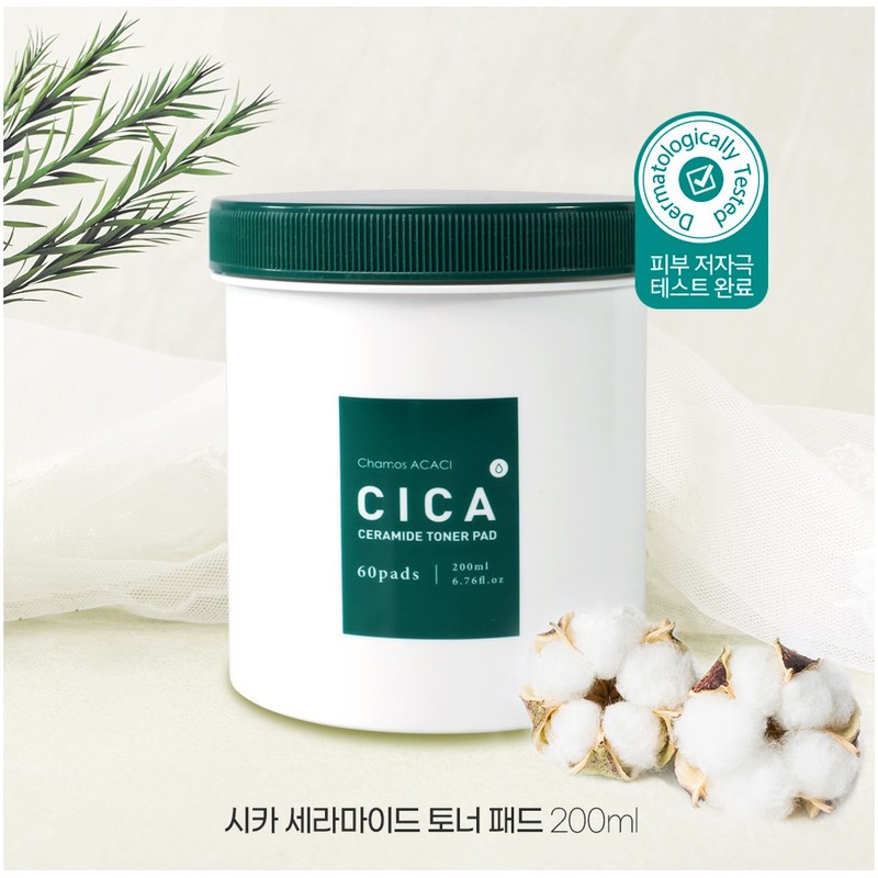 Daon Partner Company Centella asiatica extract, cica ceramide toner pad,