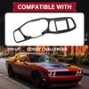 HECASA Center Console Dashboard Panel Compatible with 2015-UP Dodge Challenger