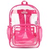 Sposac Medium Clear Backpack for Women and Kids. See Thru