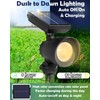 Azirier Solar Lights Outdoor, Solar Spot Lights Outdoor, 6 Pack