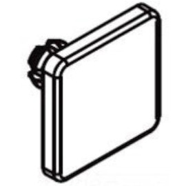 Moen Slide Bar End Cap #149748 Chrome