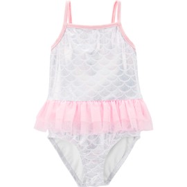 Carter's Baby Girls' Two-Piece Swimsuit, Mermaid, 3 Months