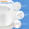 IGNISFLARE 30-Pack Top Fill Humidifier Replacement Filters for Classic160, Dual150,