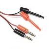 HiLetgo 3Pair 4MM Banana Plug to Test Hook Clip Test