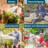 Haphome Gartenschlauch Flexibel Wasserschlauch Erweiterbarer Schlauch - 50FT/15M Gartenschl?uche Ausziehbarer