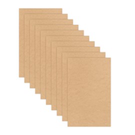 3mm 1/8th inch MDF (Medium Density Fibreboard), 12”x 19”, Glowforge Ready, Unfinished | Box of 10, 20, 50 and 100, for Laser Engraving, CNC, Wood Burning, Router, Scroll Saw.  by Craft Closet