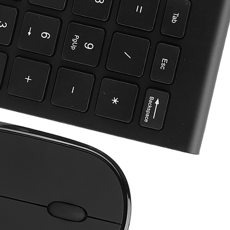 2.4G Wireless Ultra-Thin 22-Key Switch-Free Digital Keyboard Wireless Mouse Set