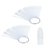KOYOKOMA Nail Color Swatch Stick Nail Tip Color Chart Clear