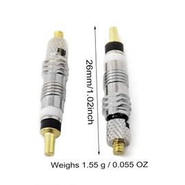 HONBAY 10PCS Universal Presta Valve Cores Bike Replacement Tubeless Cores for Tubeless Road MTB Bike, w/Stan's, Vittoria, Continental, Kenda and More