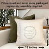 Boho Chic Decorative 18x18 Pillow Cover - Unique Couch Accent